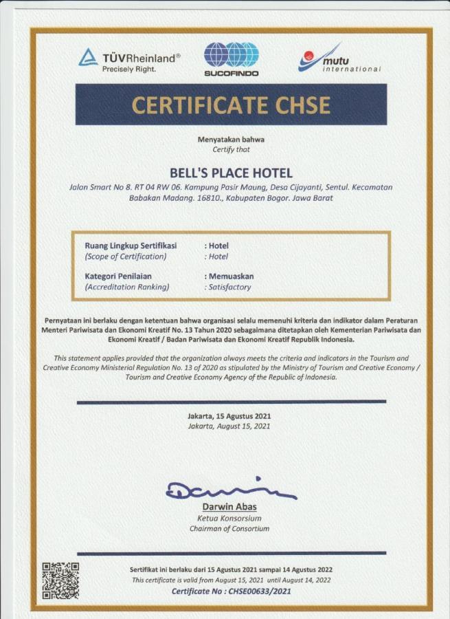 Oyo 2233 Bell'S Place Богор Экстерьер фото